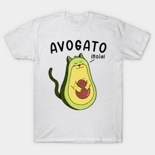 Avogato ihola ! - A  Cinco De Mayo shirt for a pet lover and cat owner T-Shirt